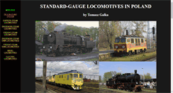 Desktop Screenshot of locomotives.com.pl